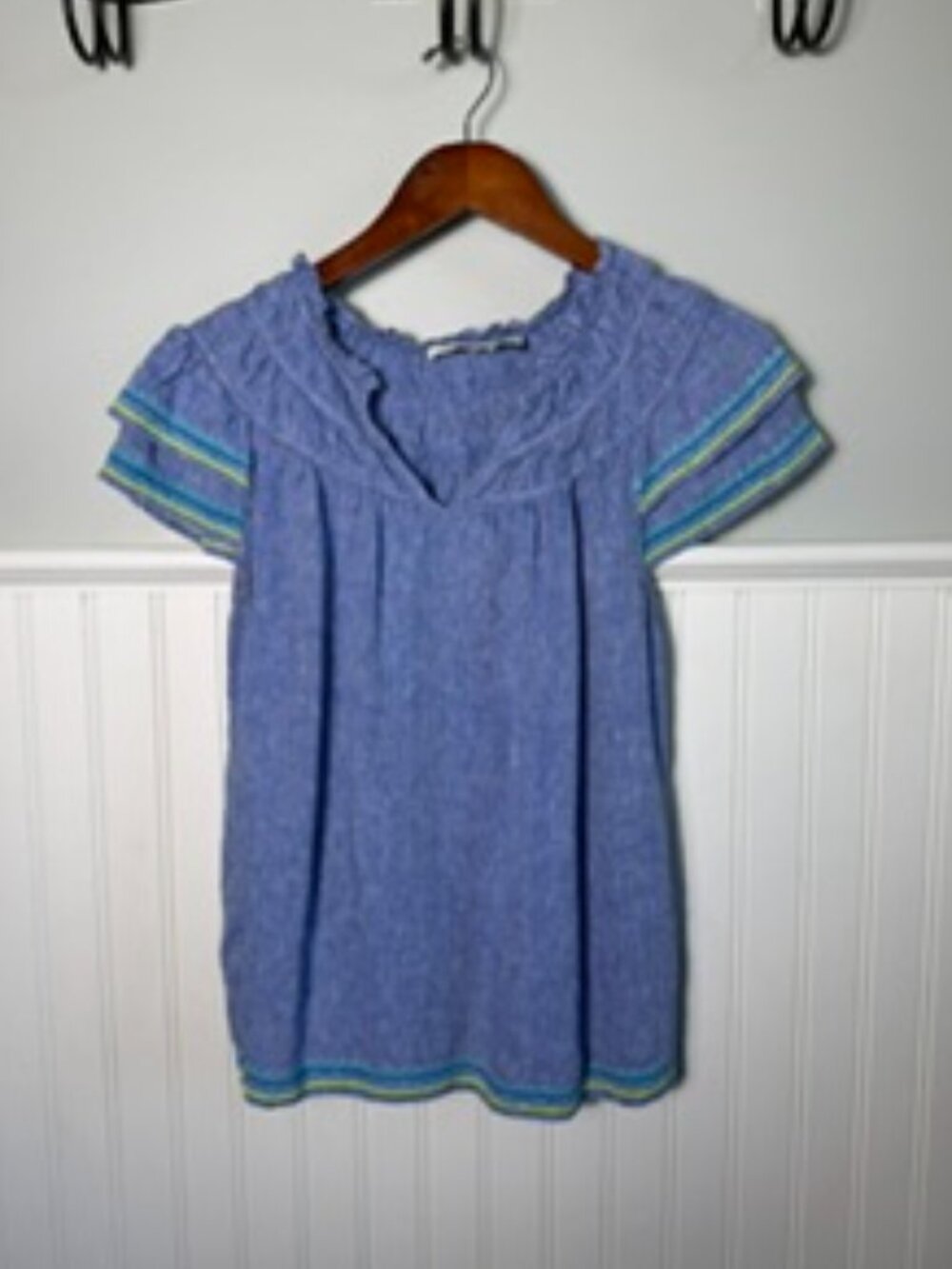 Vineyard Vines Linen Short Sleeve Top